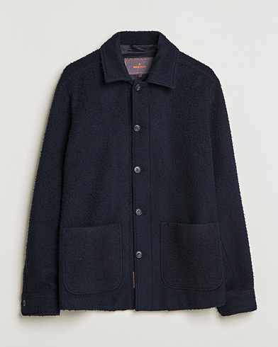 Men | Coats & Jackets | Morris | Shaggy Shirt Jacket Navy