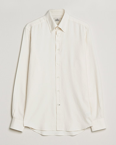 Men | Morris Heritage | Morris Heritage | Button Down Flannel Shirt Off White