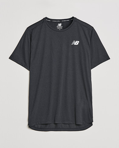 Men |  | New Balance Running | Impact Run Short Sleeve T-Shirt Black
