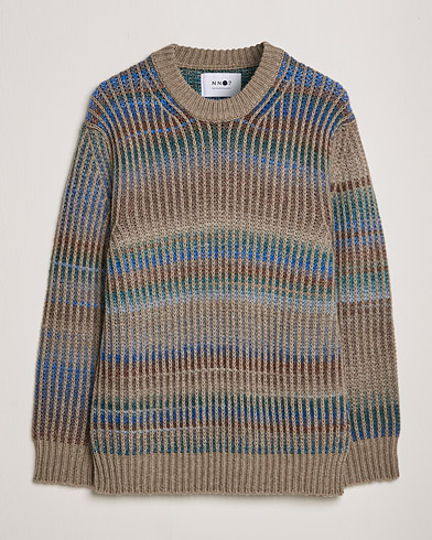 Men | Sweaters & Knitwear | NN07 | Jason Ribbed Knitted Sweater Multi