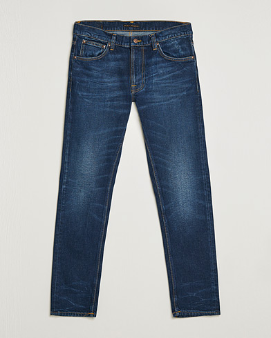 Men | Jeans | Nudie Jeans | Lean Dean Organic Jeans Blue Thunder