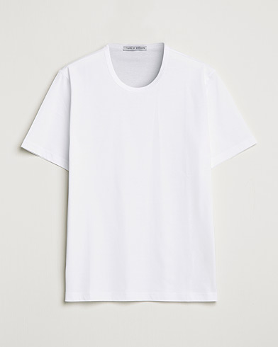 Men | T-Shirts | Tiger of Sweden | Olaf Mercerized Cotton Tee Pure White