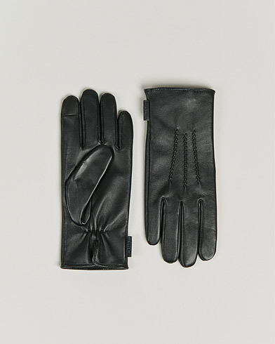 Men | Tiger of Sweden | Tiger of Sweden | Garvin Leather Gloves Black