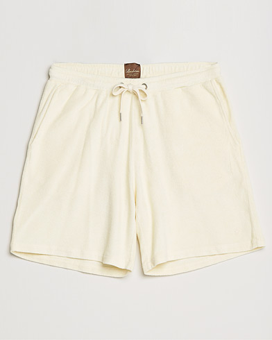 Men | Shorts | Stenströms | Towelling Cotton Shorts Cream