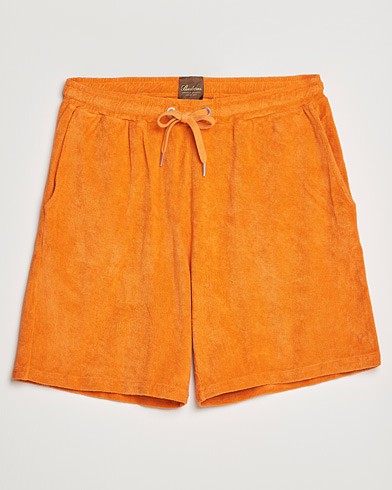 Men |  | Stenströms | Towelling Cotton Shorts Orange