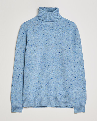 Men | Sweaters & Knitwear | Brunello Cucinelli | Cashmere Blend Rollneck Light Blue
