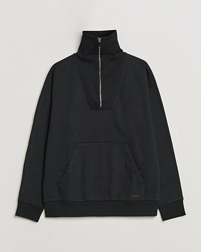 Men | Sweaters & Knitwear | Calvin Klein | Heavy Fleece Half Zip Sweater Black