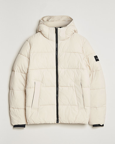 Men | Coats & Jackets | Calvin Klein | Crinkle Nylon Puffer Jacket Stony Beige