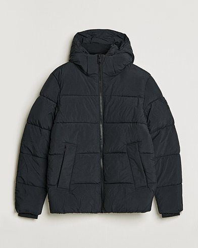 Men | Coats & Jackets | Calvin Klein | Crinkle Nylon Puffer Jacket Black