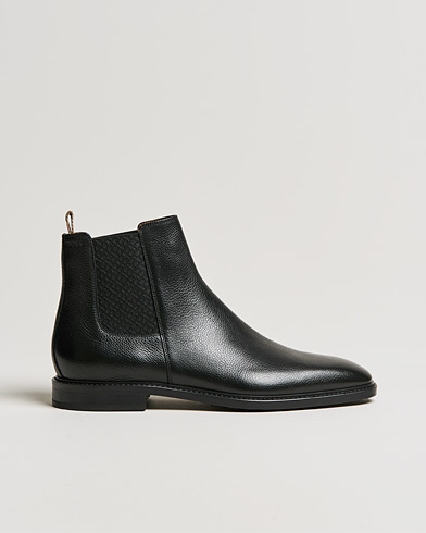 Men |  | BOSS | Lisbon Leather Chelsea Boots Black