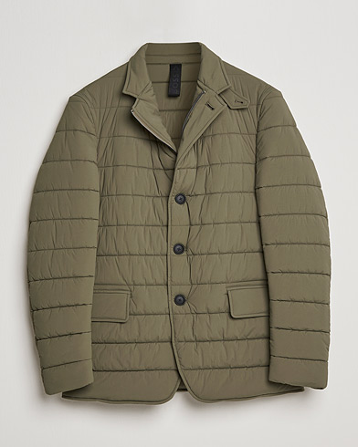 Men |  | BOSS | Hanry Padded Blazer Jacket Open Green