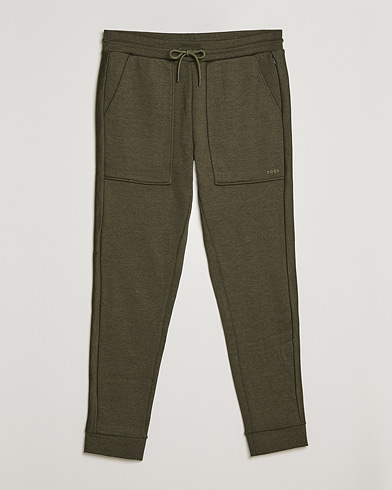 Men | Drawstring Trousers | BOSS BLACK | Lamont Drawstring Trousers Open Green