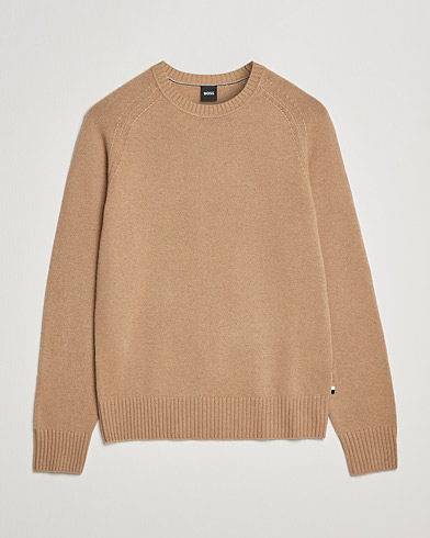 Men |  | BOSS | Lolive Knitted Sweater Medium Beige