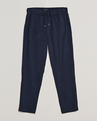 Men | Trousers | BOSS | Cashmere Sweatpants Dark Blue