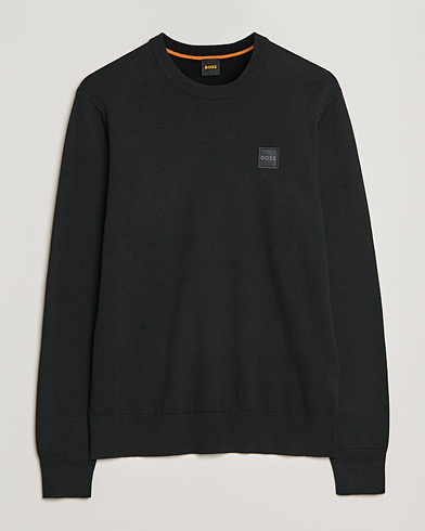 Men |  | BOSS Casual | Kanovano Knitted Sweater Black