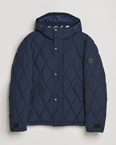 Men | BOSS Casual | BOSS Casual | Onlet Quilted Down Jacket Dark Blue