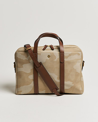 Men | Bags | Mismo | M/S Endeavour Briefcase Shades off Dune/Cuoio