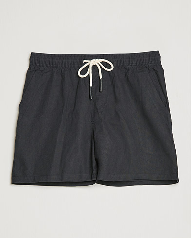 Men | Shorts | OAS | Linen Shorts Black
