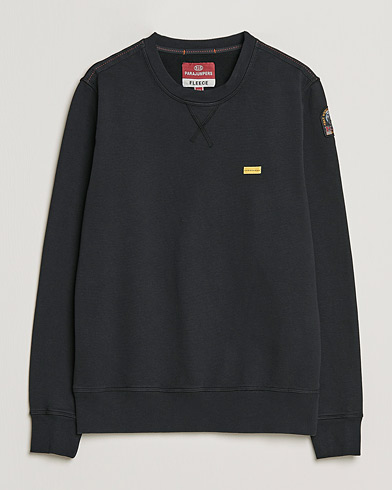 Men | Sweatshirts | Parajumpers | Basic Cotton Fleece Sweatshirt Black