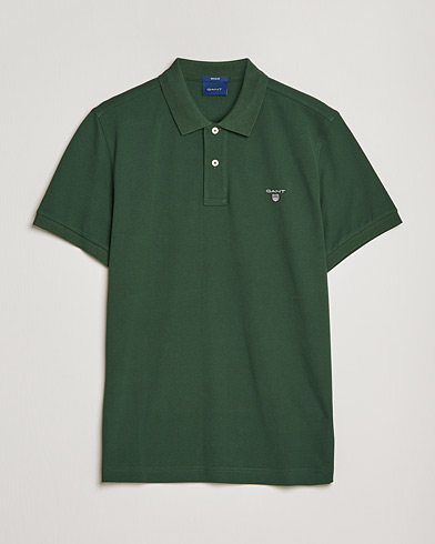 Men | Polo Shirts | GANT | The Original Polo Storm Green