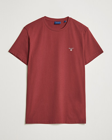 Men |  | GANT | The Original T-shirt Plumped Red
