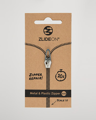 Men |  | ZlideOn | Normal  Plastic & Metal Zipper Silver XXS 
