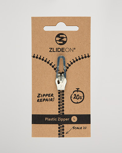 Men | Repair | ZlideOn | Normal Plastic Zipper Silver L