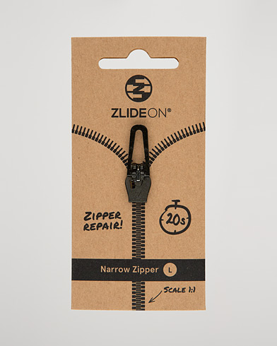Men |  | ZlideOn | Narrow Zipper Black L