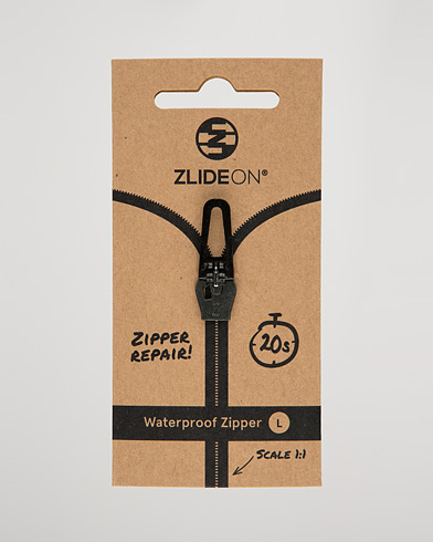 Men | Garment Care | ZlideOn | Waterproof Zipper Black L