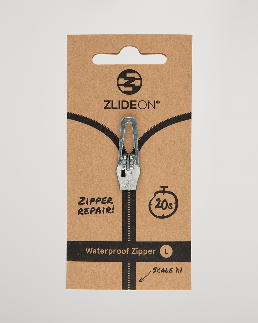 ZlideOn Waterproof Zipper Silver L – Silver