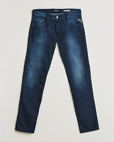Men |  | Replay | Anbass Powerstretch Jeans Dark Blue