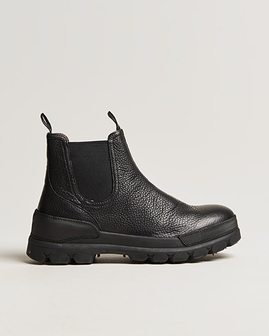 Men |  | Polo Ralph Lauren | Oslo Oiled Leather Chelsea Boot Black