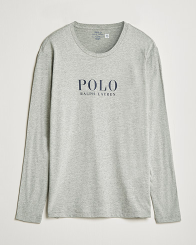 Men |  | Polo Ralph Lauren | Liquid Cotton Logo Long Sleeve Tee Andover Heather