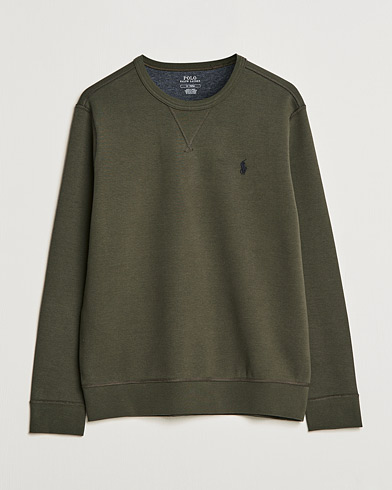 Men | Sweatshirts | Polo Ralph Lauren | Double Knit Sweatshirt Company Olive