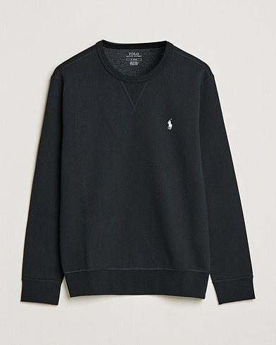 Men | Sweaters & Knitwear | Polo Ralph Lauren | Double Knit Sweatshirt Black