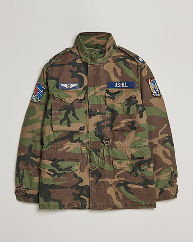 Men | Autumn Jackets | Polo Ralph Lauren | M65 Combat Field Jacket Surplus Camo