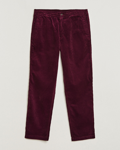 Men | Corduroy Trousers | Polo Ralph Lauren | Prepster Corduroy Drawstring Pants Ruby
