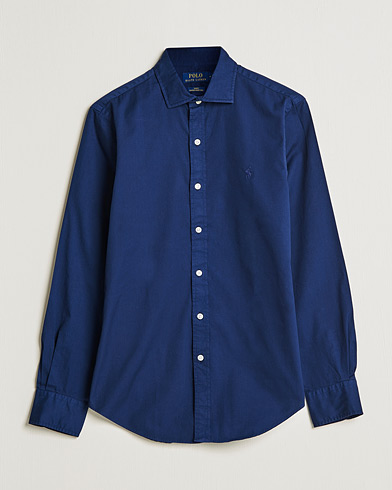 Men |  | Polo Ralph Lauren | Slim Fit Twill Shirt Newport Navy