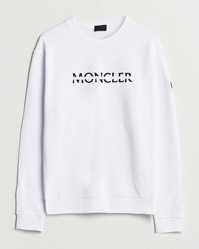Men | Sweatshirts | Moncler | Lettering Sweatshirt White