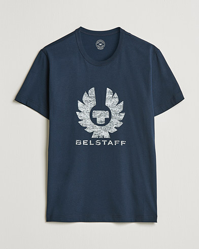 Men | T-Shirts | Belstaff | Coteland Logo Crew Neck Tee Dark Ink