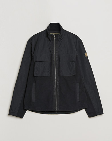 Men | Coats & Jackets | Belstaff | Halstead Fleece Jacket Black