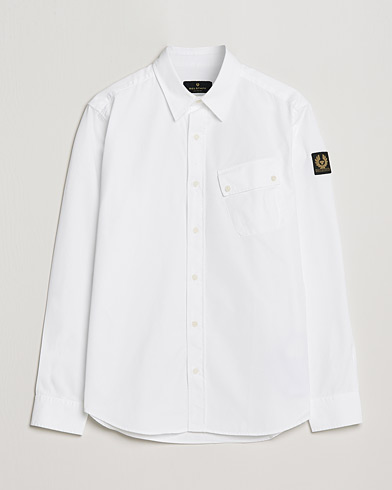 Men | Casual Shirts | Belstaff | Pitch Cotton Pocket Shirt White