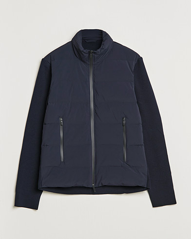 Men | Coats & Jackets | Emporio Armani | Hybrid Jacket Navy