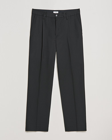Men | Suit Trousers | Filippa K | Samson Wool Trouser Black