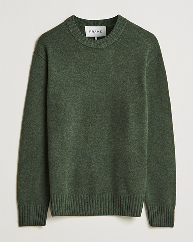 Men | FRAME | FRAME | Cashmere Sweater Military Green