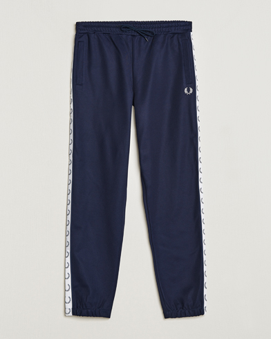 Men | Fred Perry | Fred Perry | Taped Track Pants Carbon blue