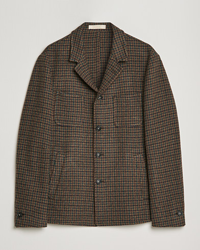 Men | Massimo Alba | Massimo Alba | Soft Tweed Jacket Bosco Check