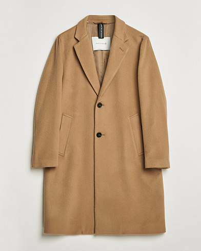 Men | Coats & Jackets | Mackintosh | New Stanley Wool/Cashmere Coat Beige