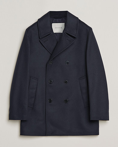 Men | Minimalistic jackets | Mackintosh | Dalton Wool/Cashmere Peacoat Navy