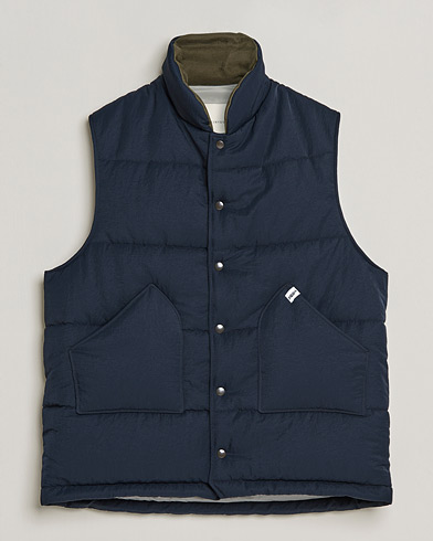 Men | Minimalistic jackets | Mackintosh | Osaka Gilet Vest Navy